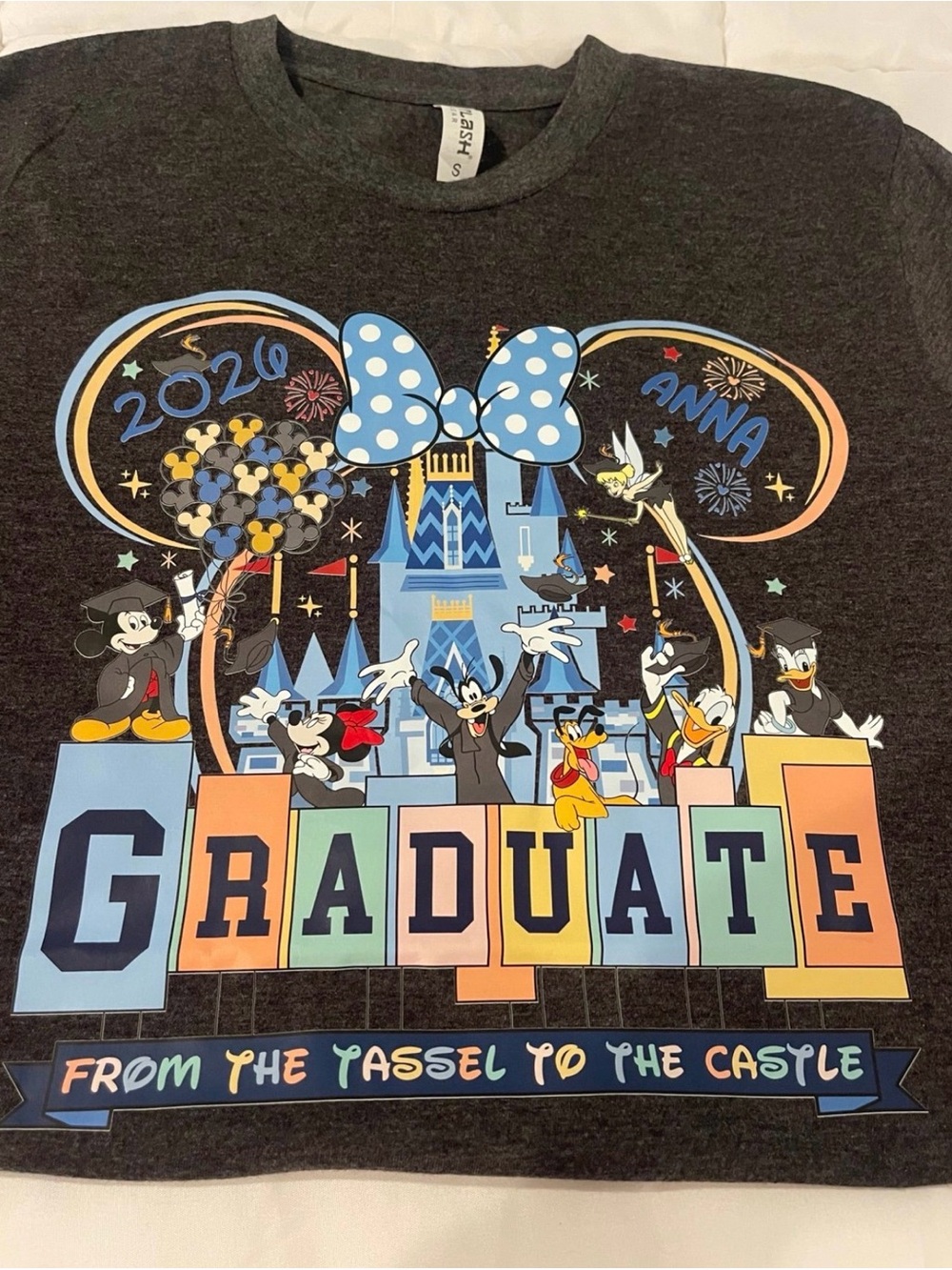 Disney Graduate Shirt NEW! Never worn